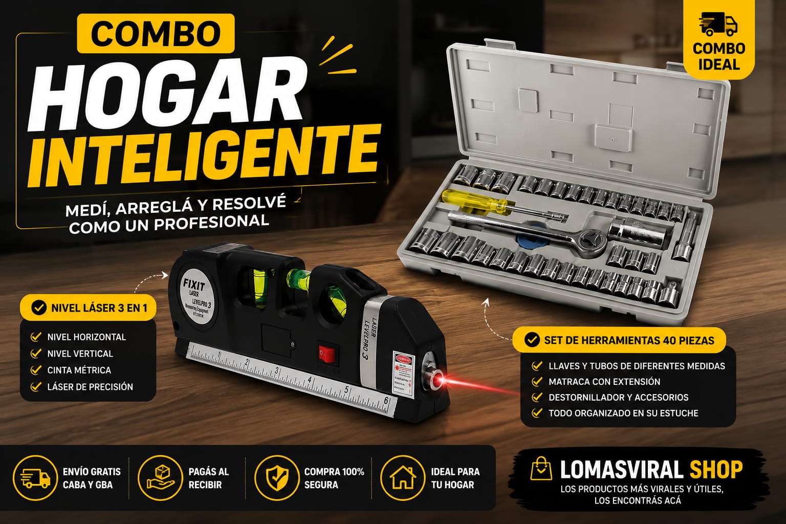 Combo Hogar Inteligente