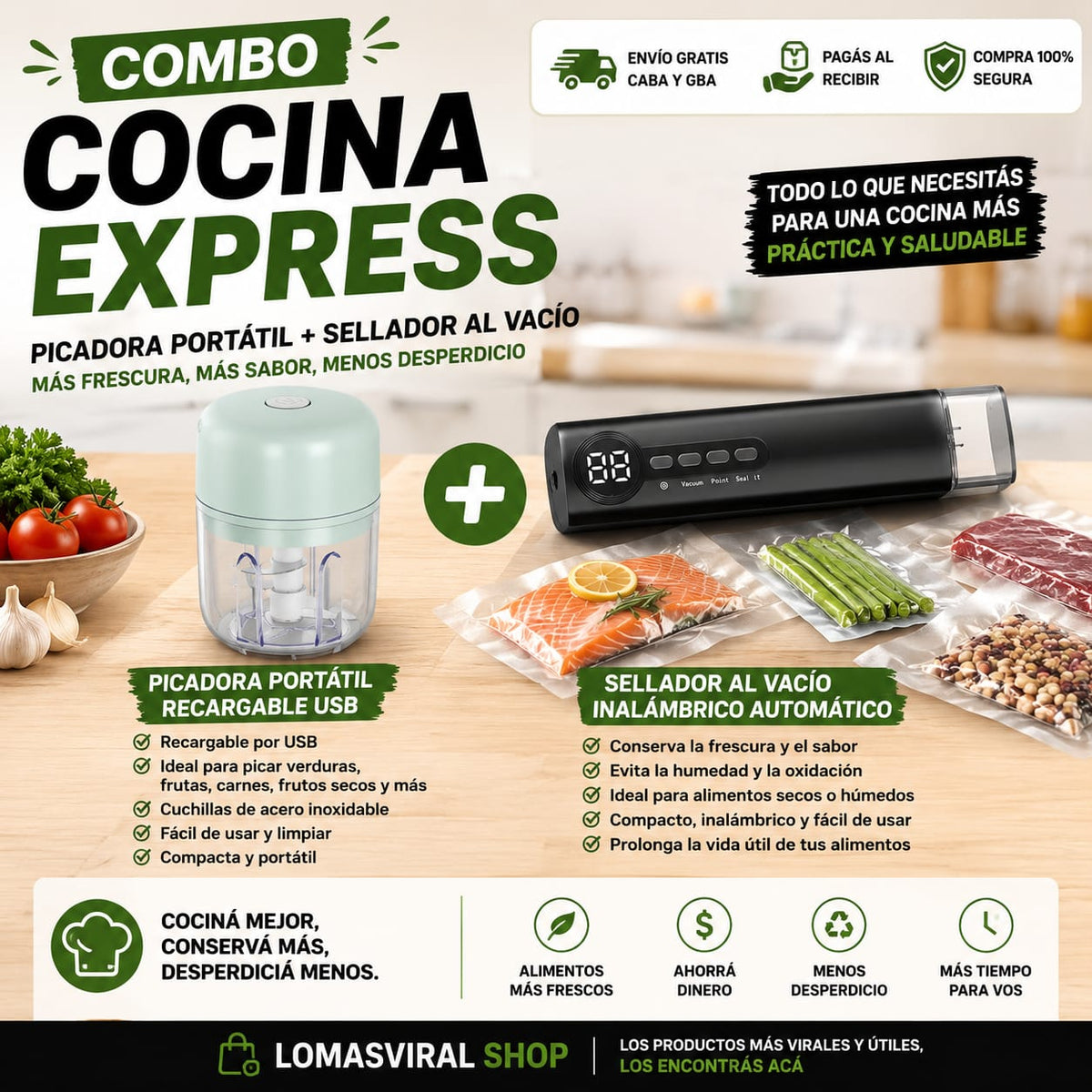 🍽️ Combo Cocina Express