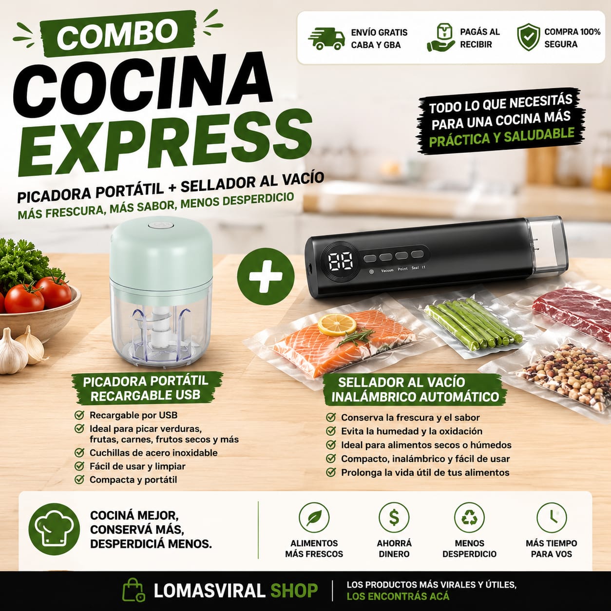 🍽️ Combo Cocina Express