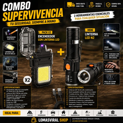 🛡️ Combo Supervivencia