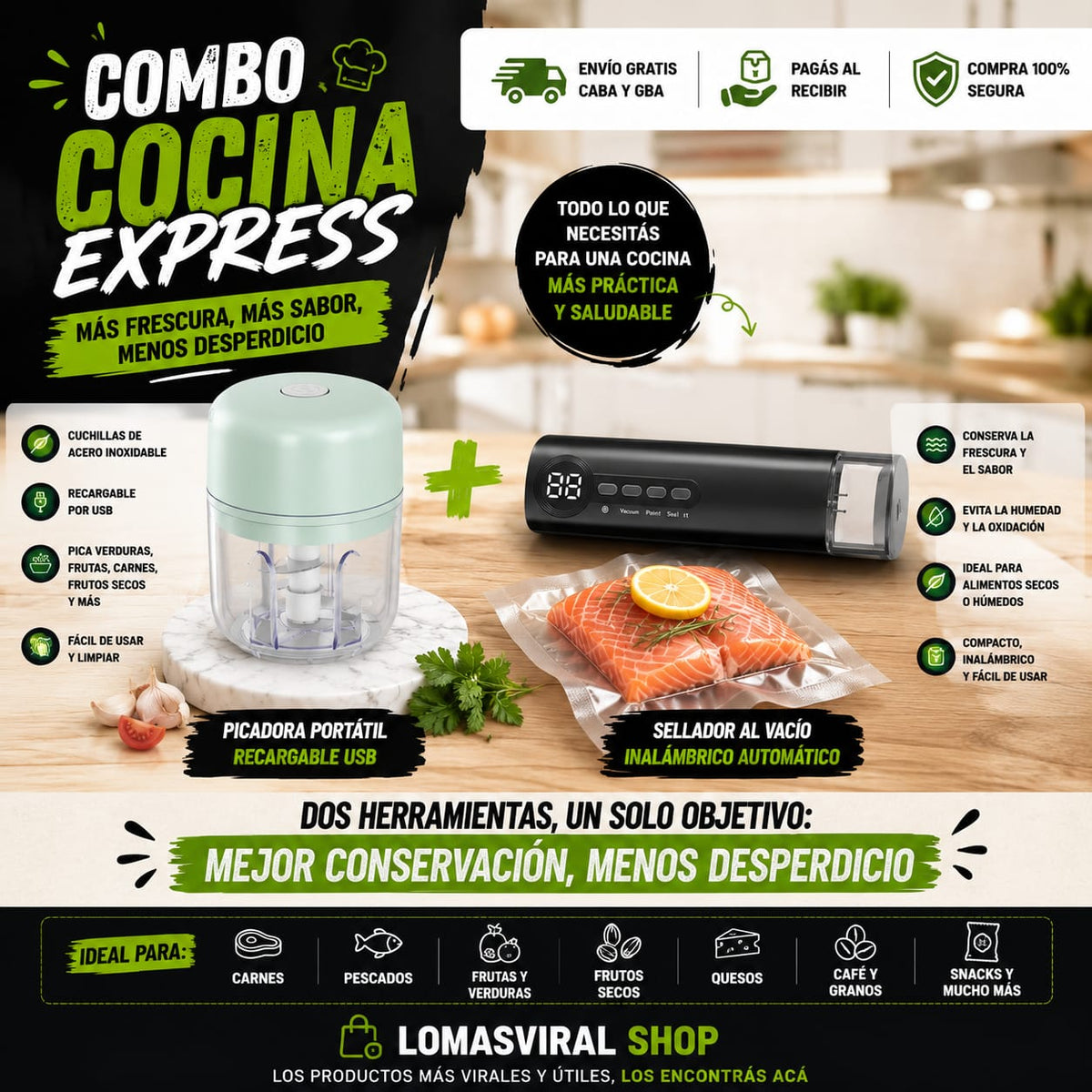🍽️ Combo Cocina Express