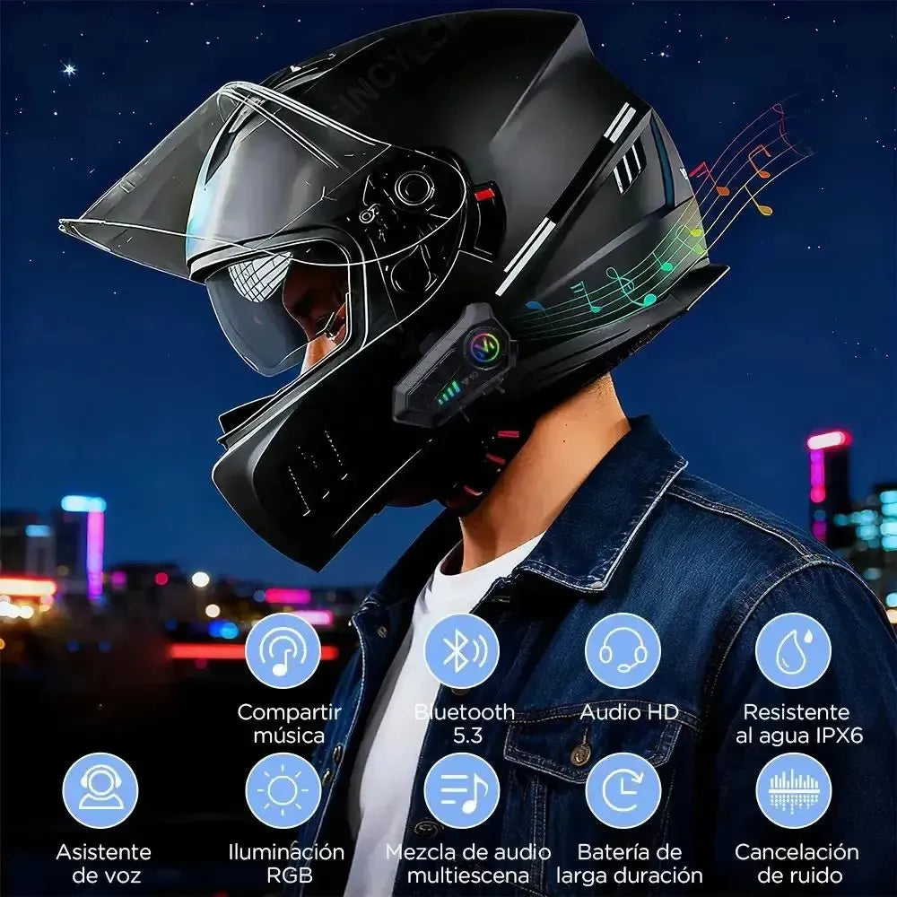 Auricular Inalámbrico para Casco de Moto Y10