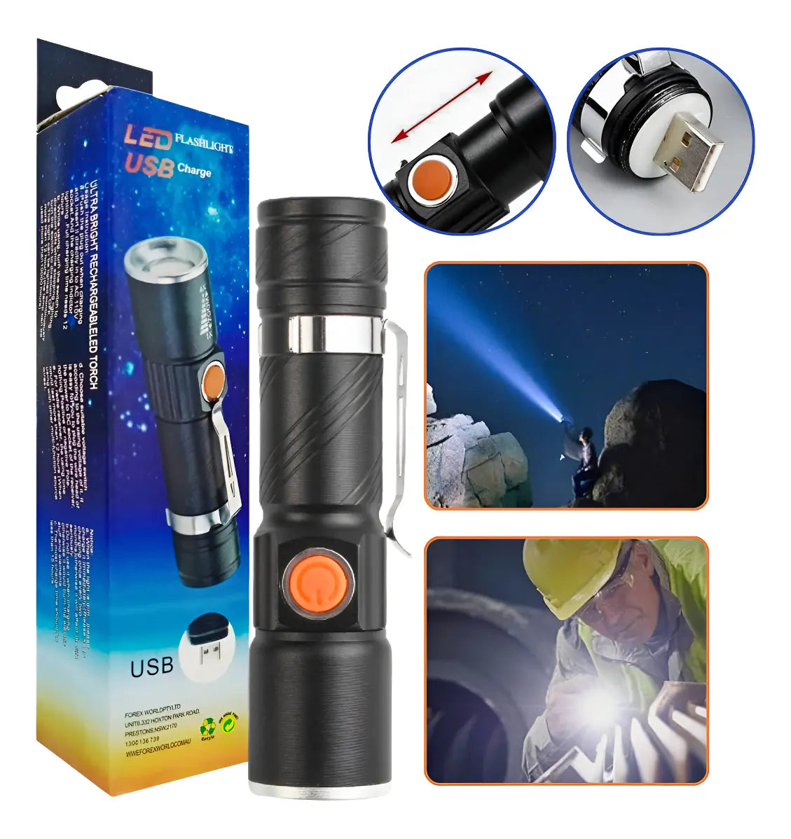 Mini Linterna LED N2