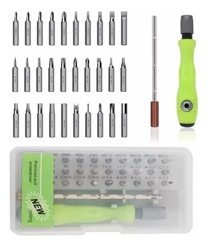 Kit Destornillador de Precisión 32 Piezas