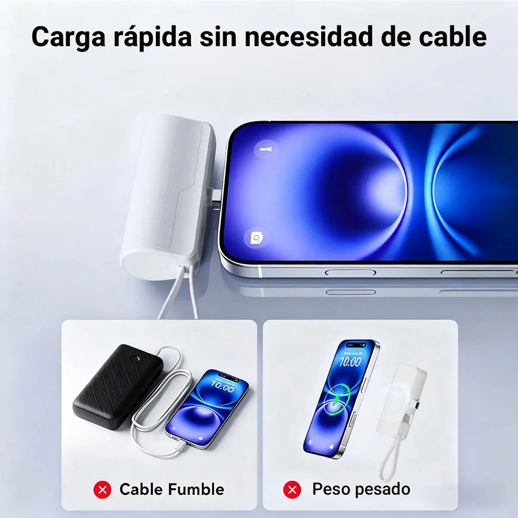 Power Bank Inalámbrica Ultra Mini