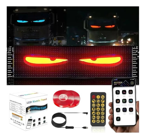 Cartel LED RGB Programable Flexible