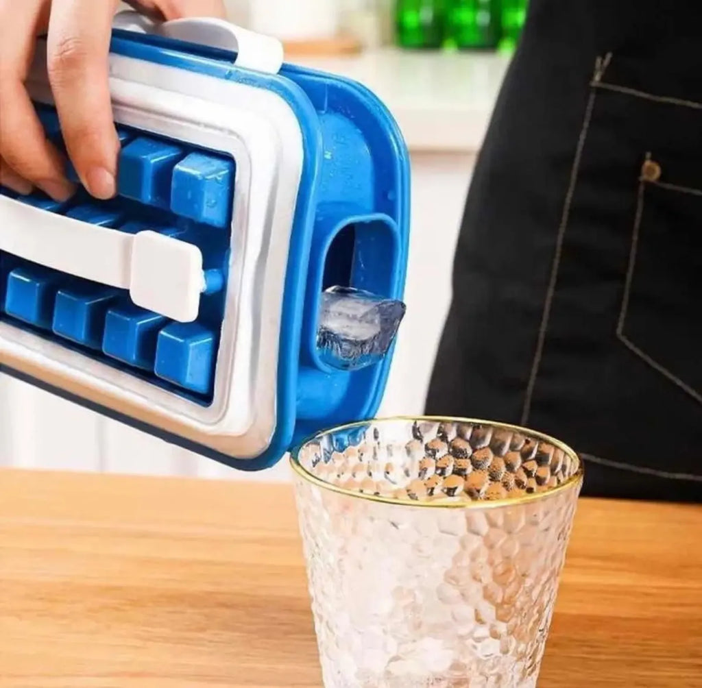 Cubetera Plegable con Tapa