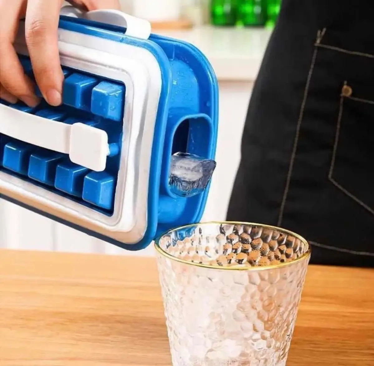 Cubetera Plegable con Tapa