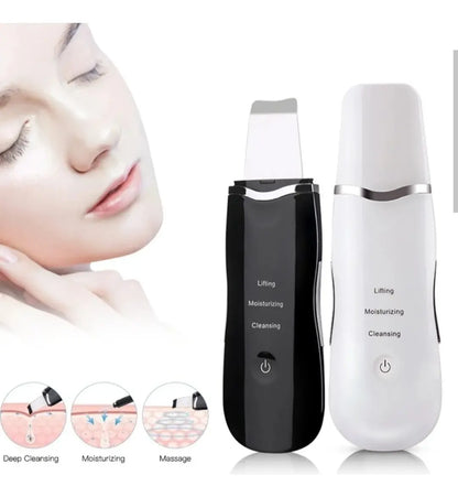 Espátula Facial Peeling Ultrasónica Exfoliante Limpiador