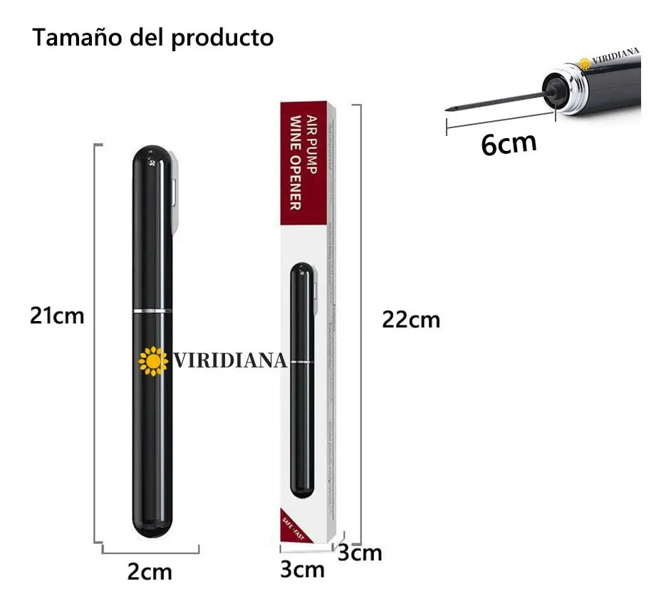 Sacacorchos de Vino Manual