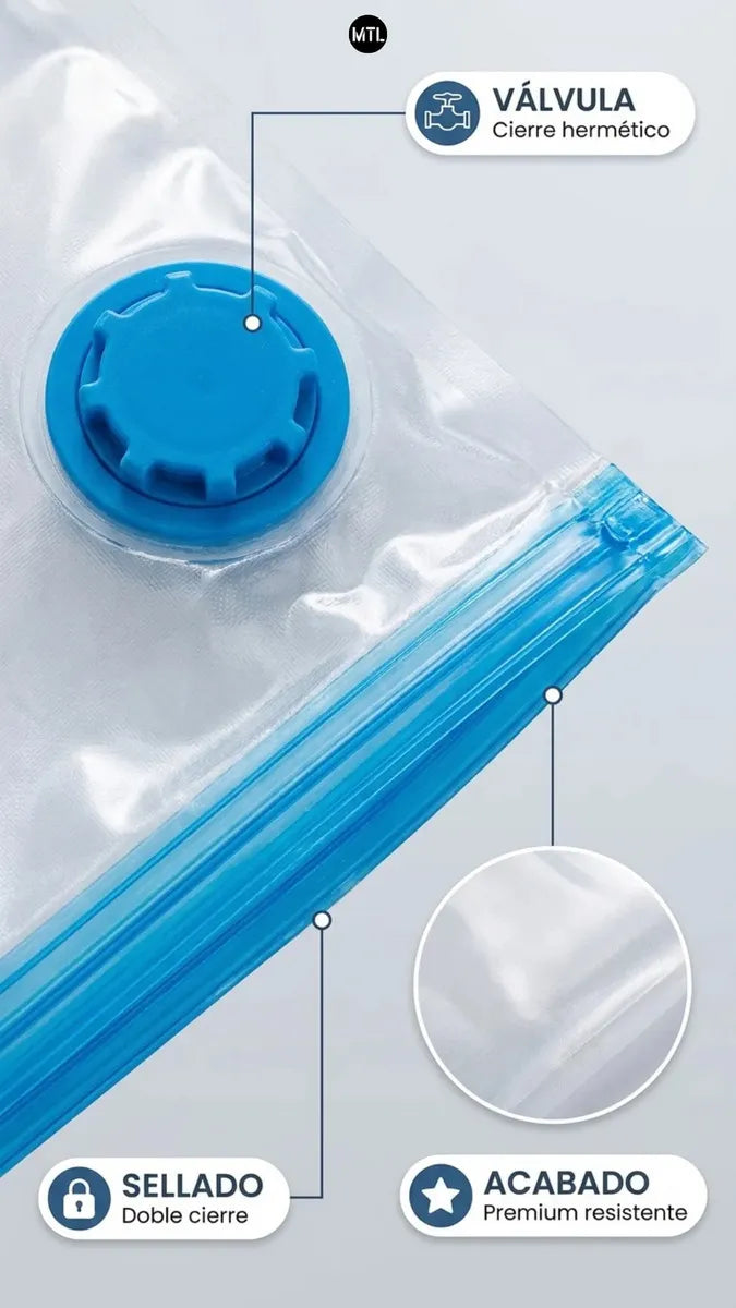 Bolsas al Vacío MTL x10 Unidades