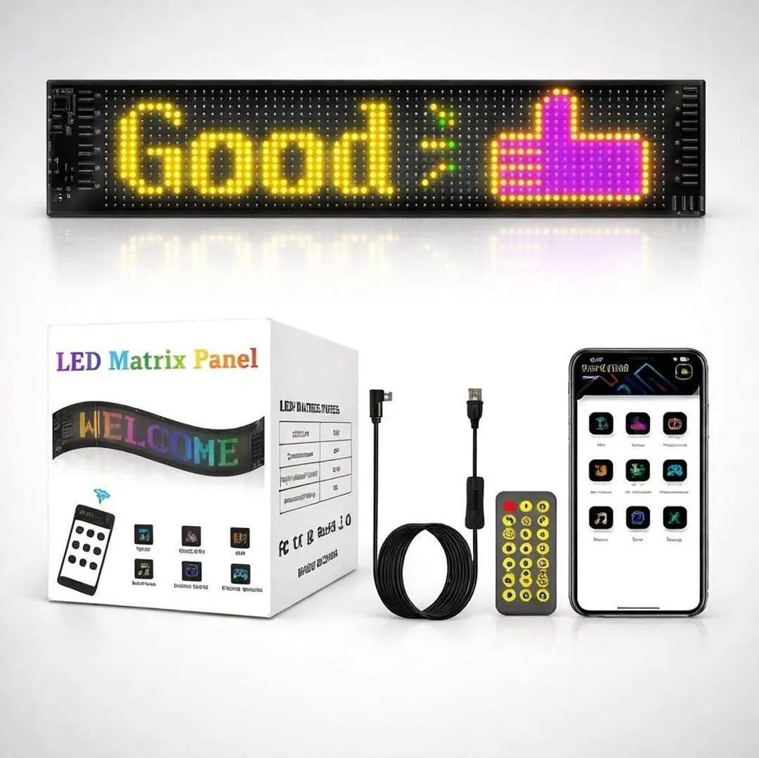 Cartel LED RGB Programable Flexible