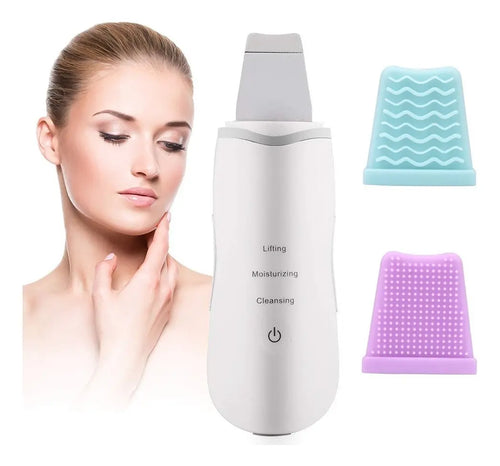Espátula Facial Peeling Ultrasónica Exfoliante Limpiador