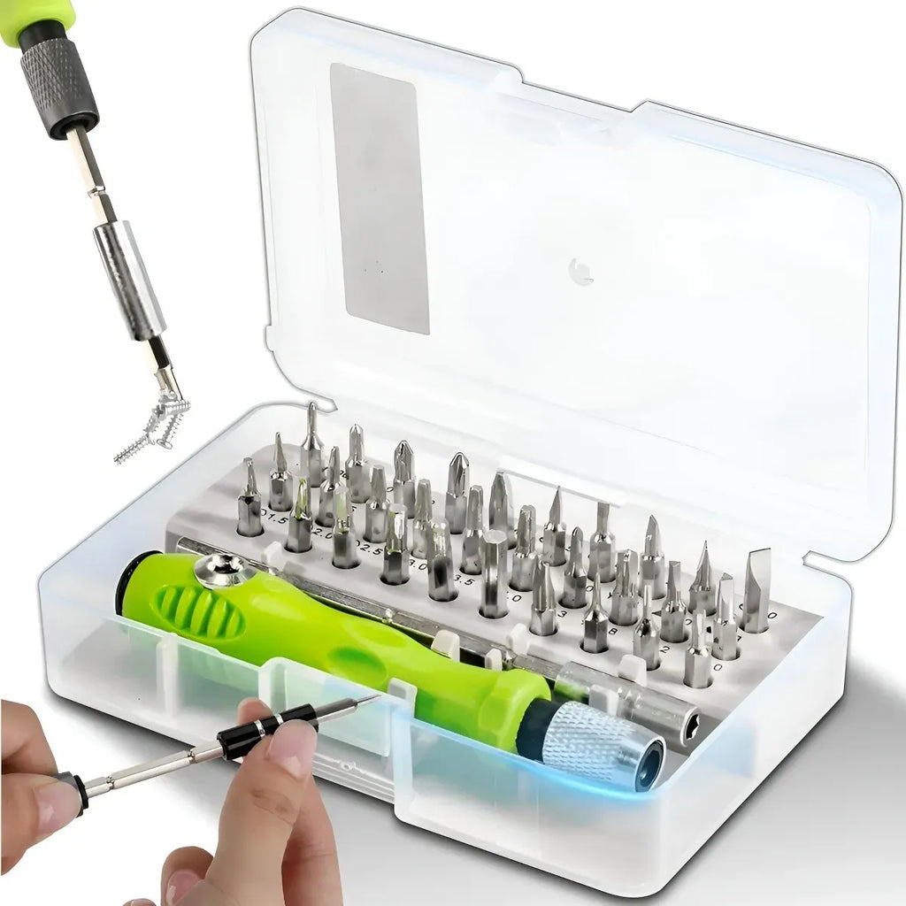 Kit Destornillador de Precisión 32 Piezas