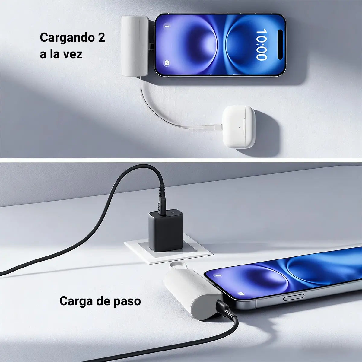 Power Bank Inalámbrica Ultra Mini