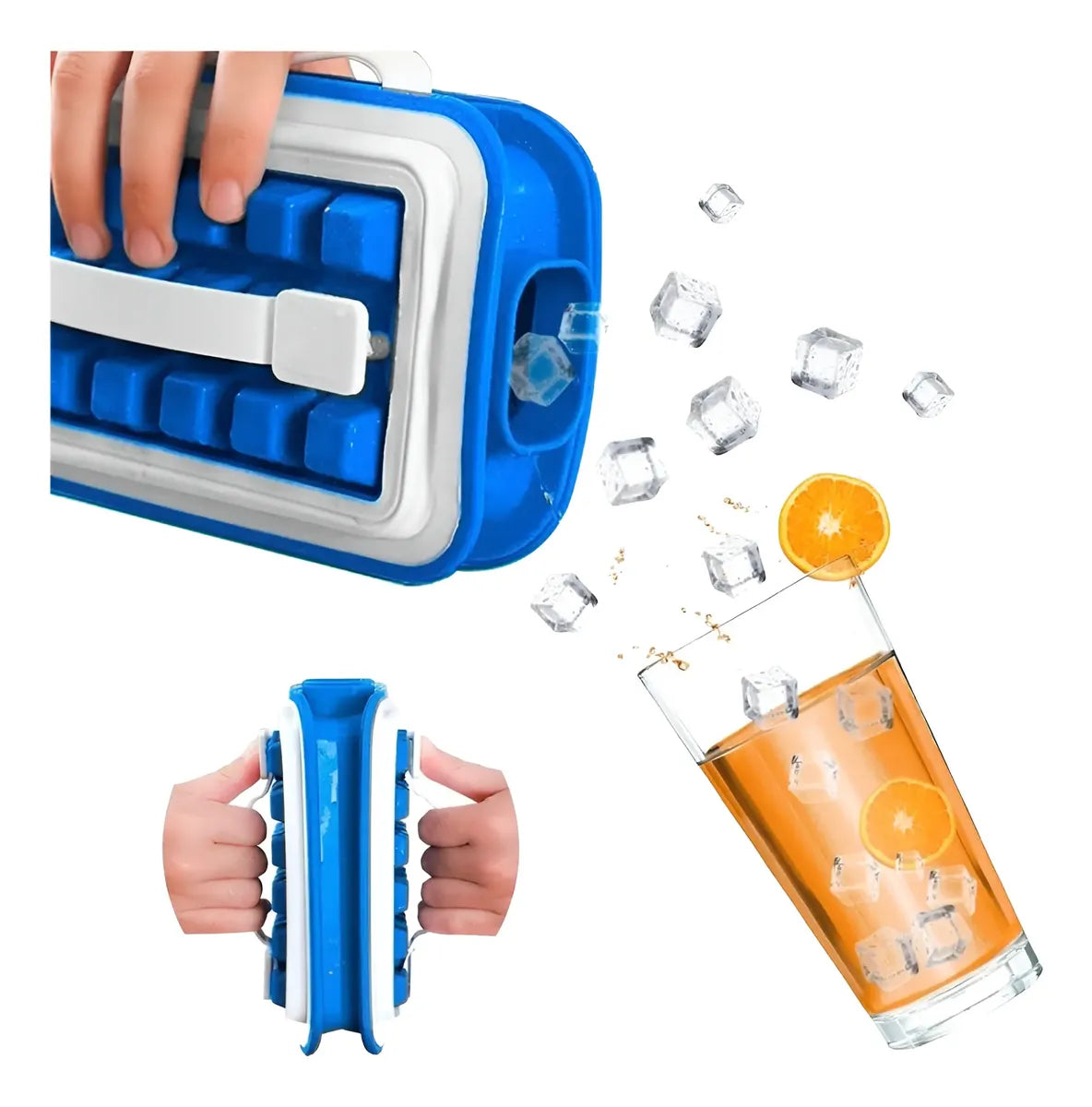 Cubetera Plegable con Tapa