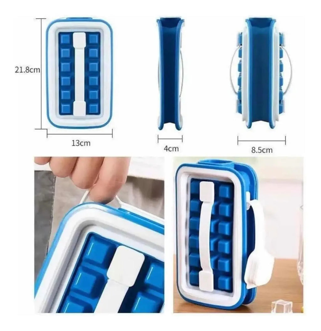 Cubetera Plegable con Tapa