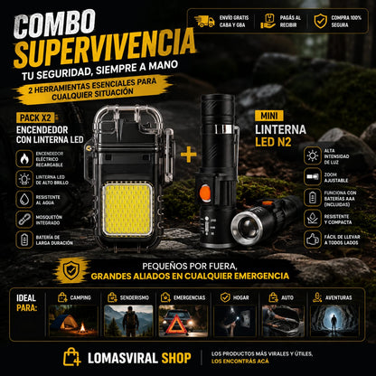 🛡️ Combo Supervivencia